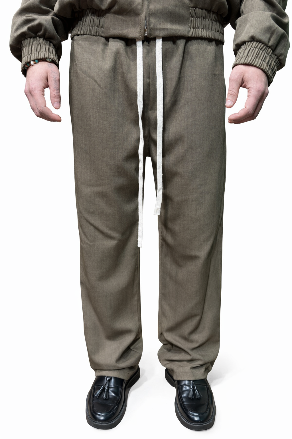 Coordinato minimal zip