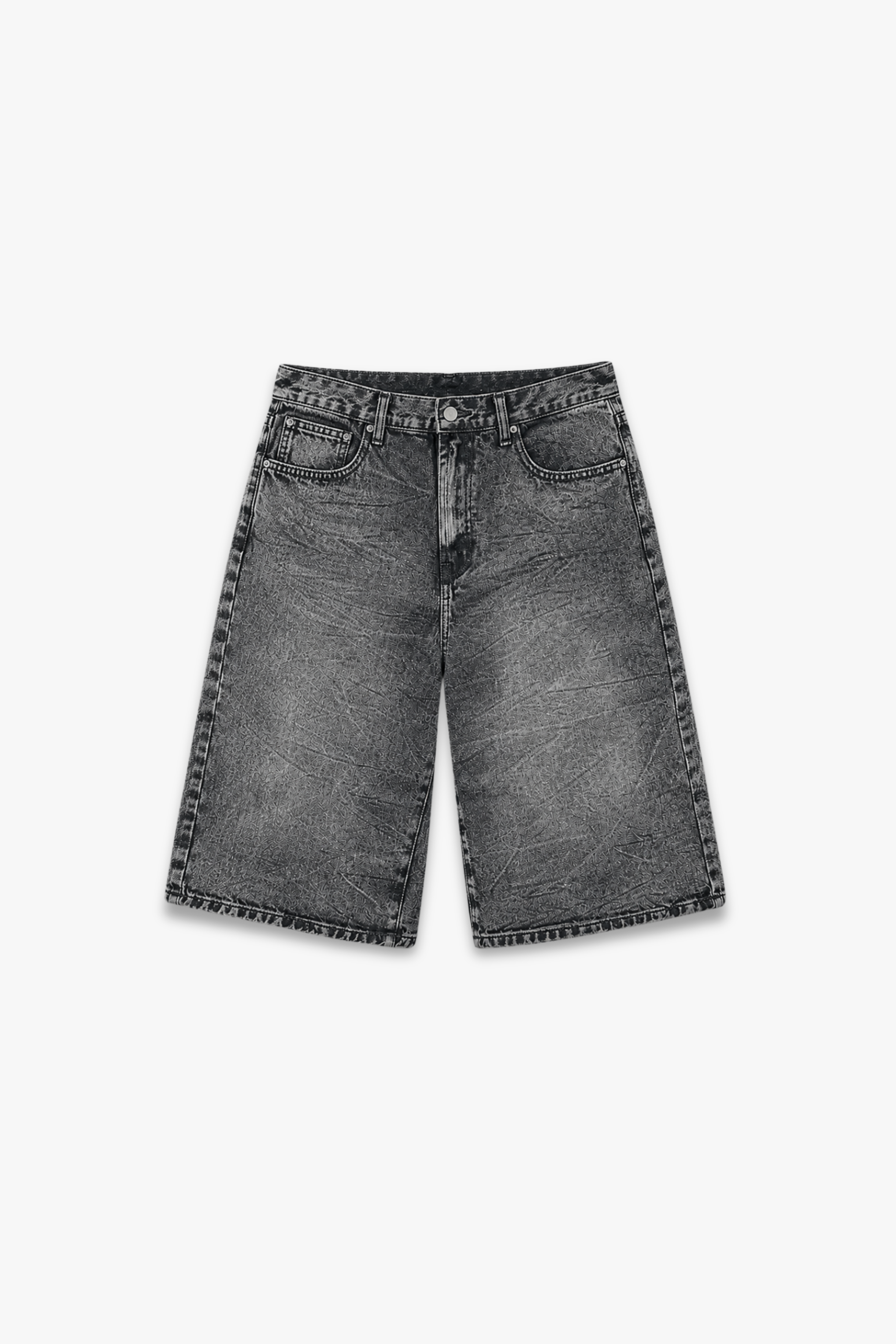 BERMUDA DENIM GRIGIO SCURO