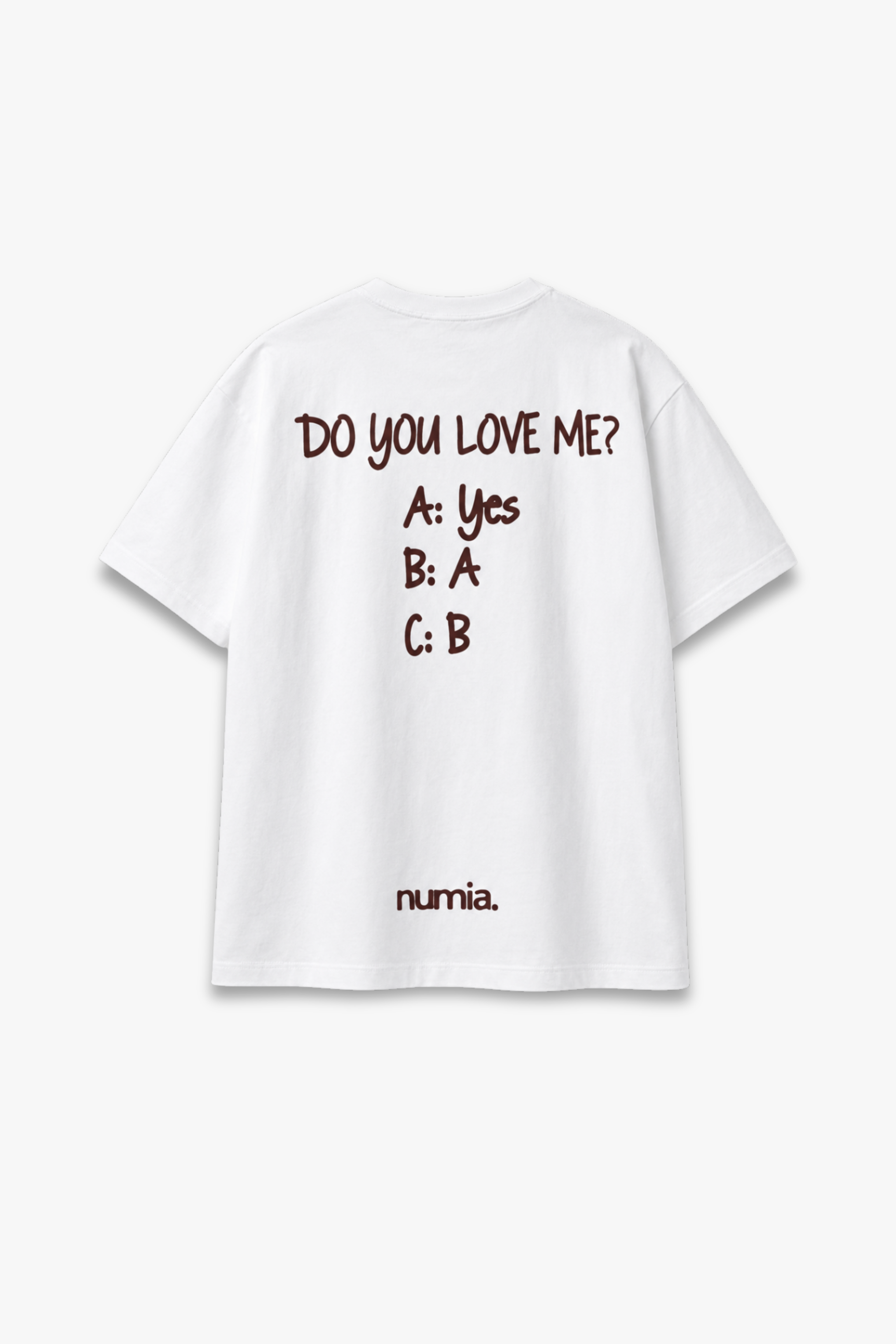 T-SHIRT NUMIA - DO YOU LOVE ME?