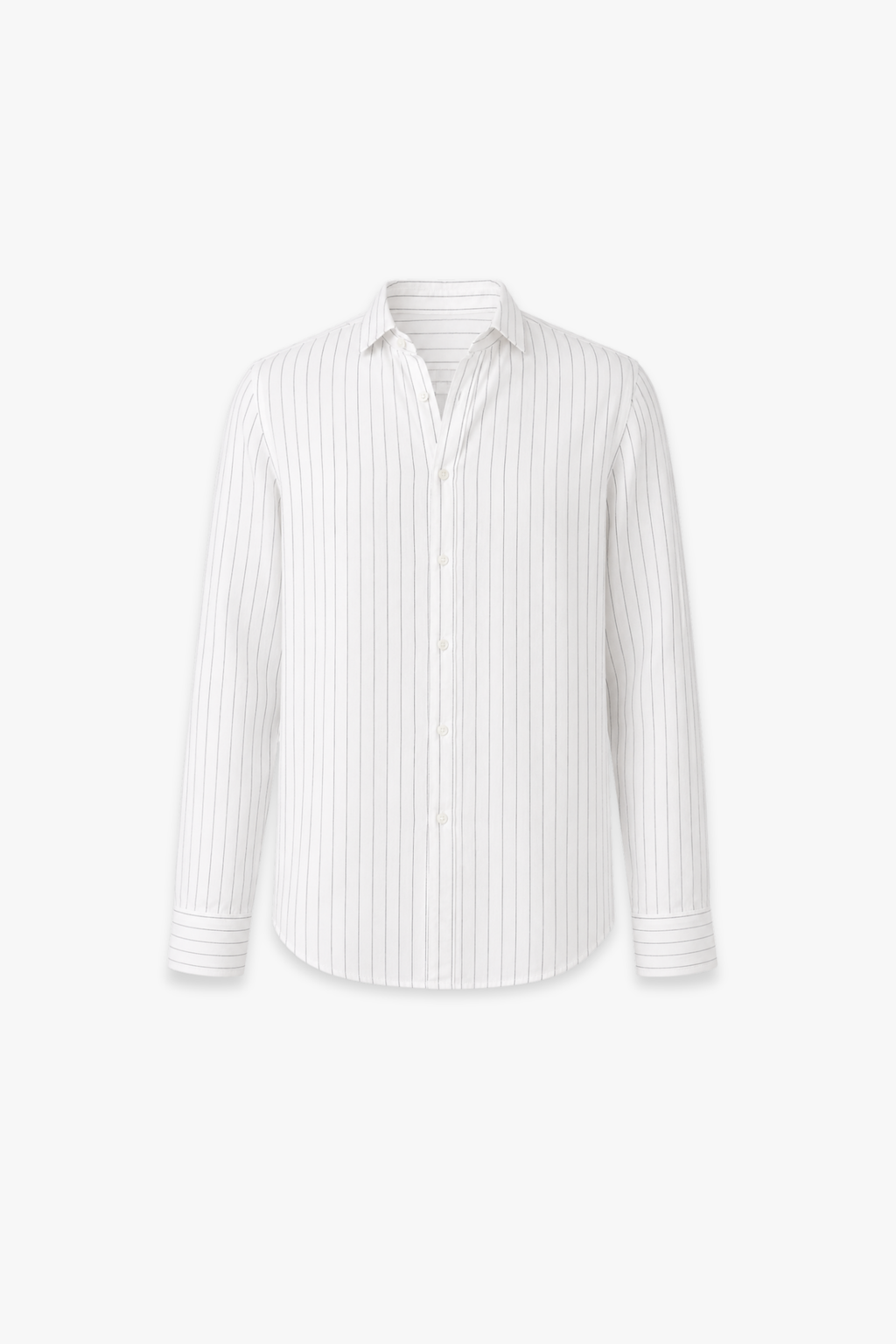 CAMICIA A RIGHE IN LINO