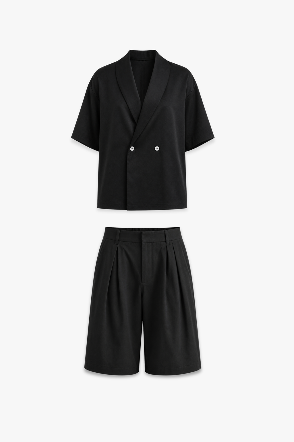 COORDINATO NERO ELEGANTE