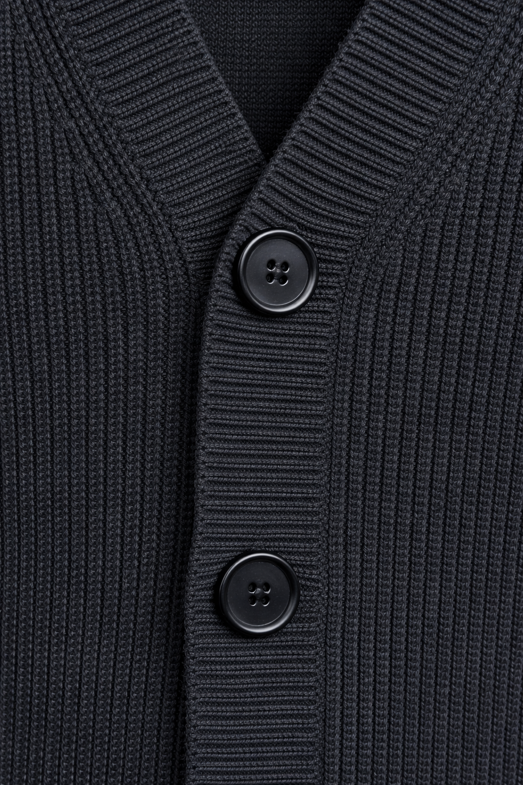 Gilet in maglia con bottoni