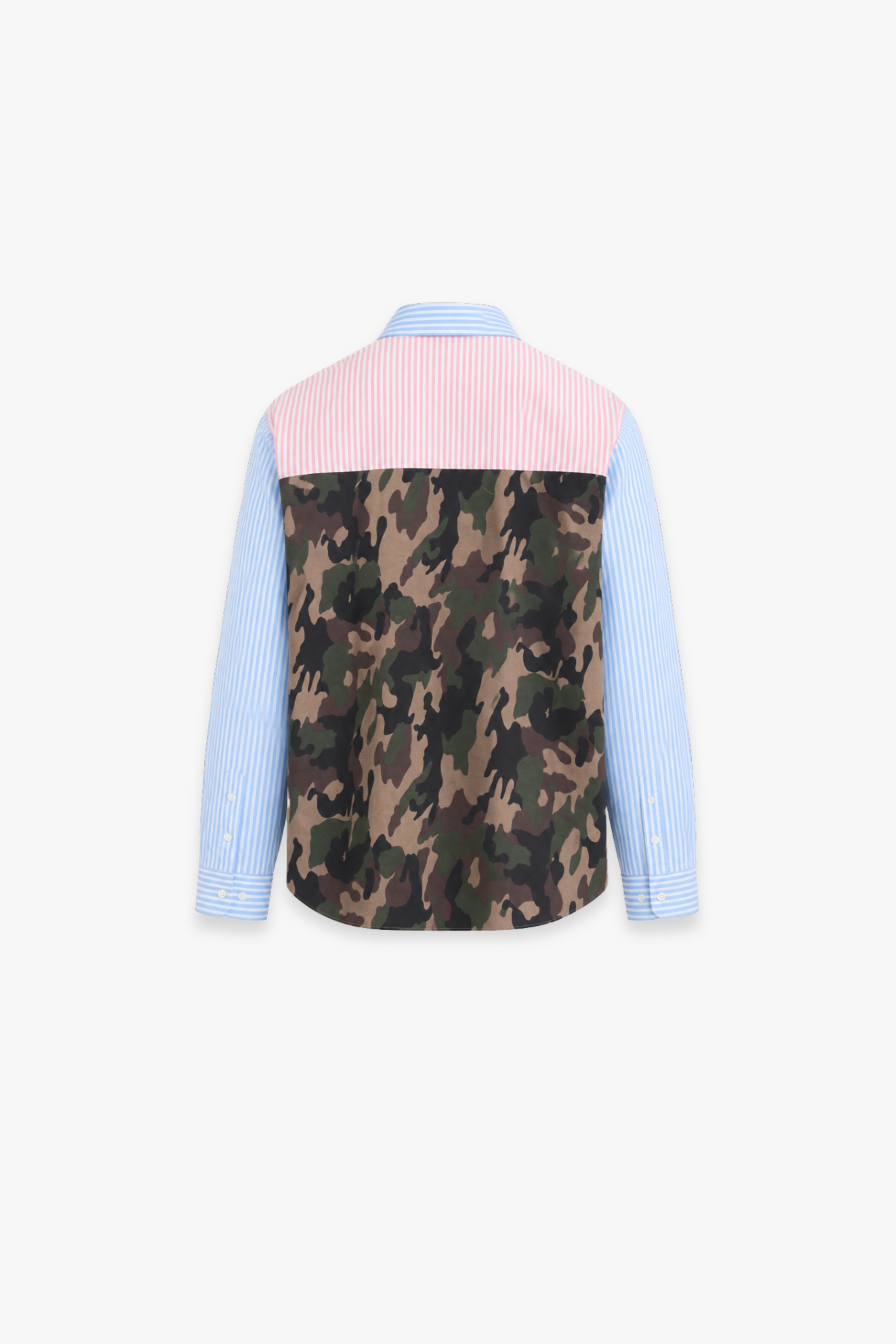 CAMICIA RIGHE CAMO