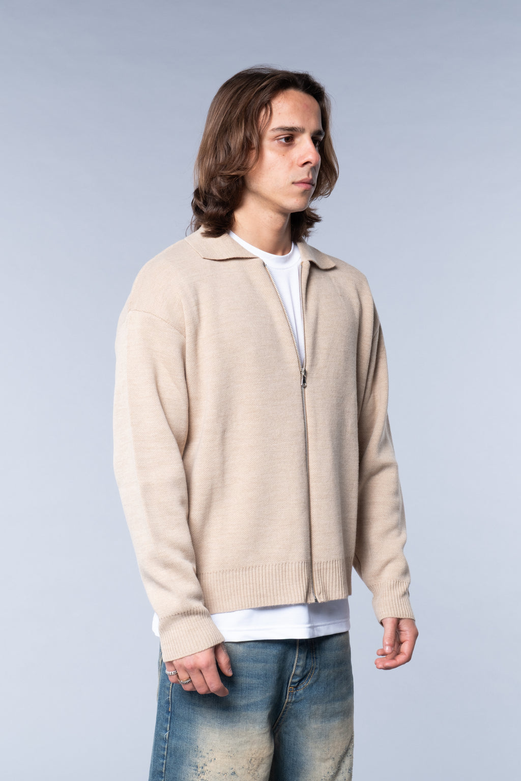 Maglione zip