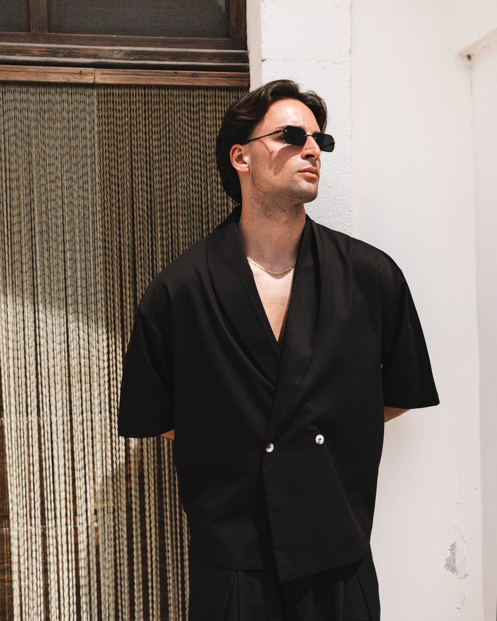 COORDINATO NERO ELEGANTE