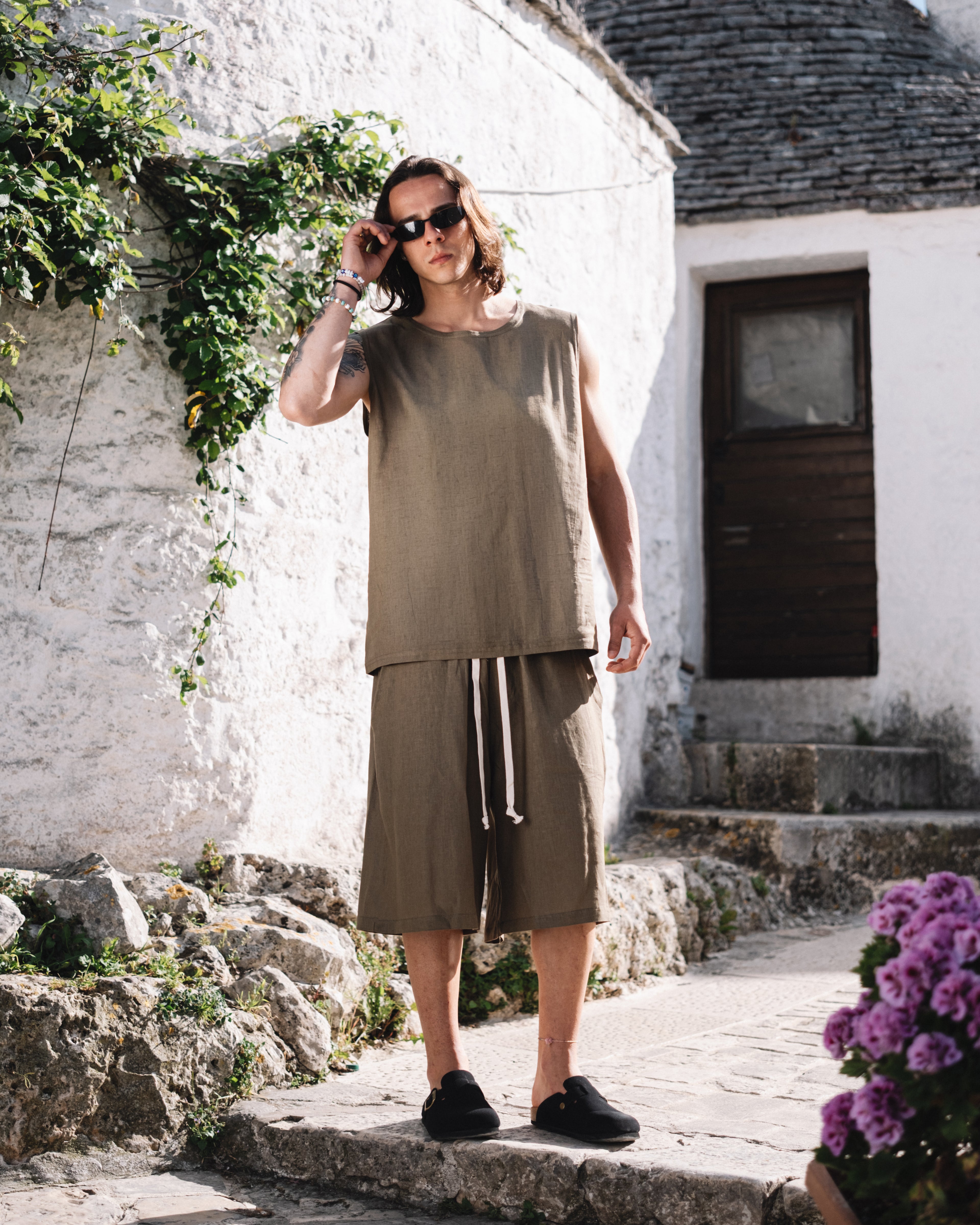 COORDINATO COMFORT IN LINO