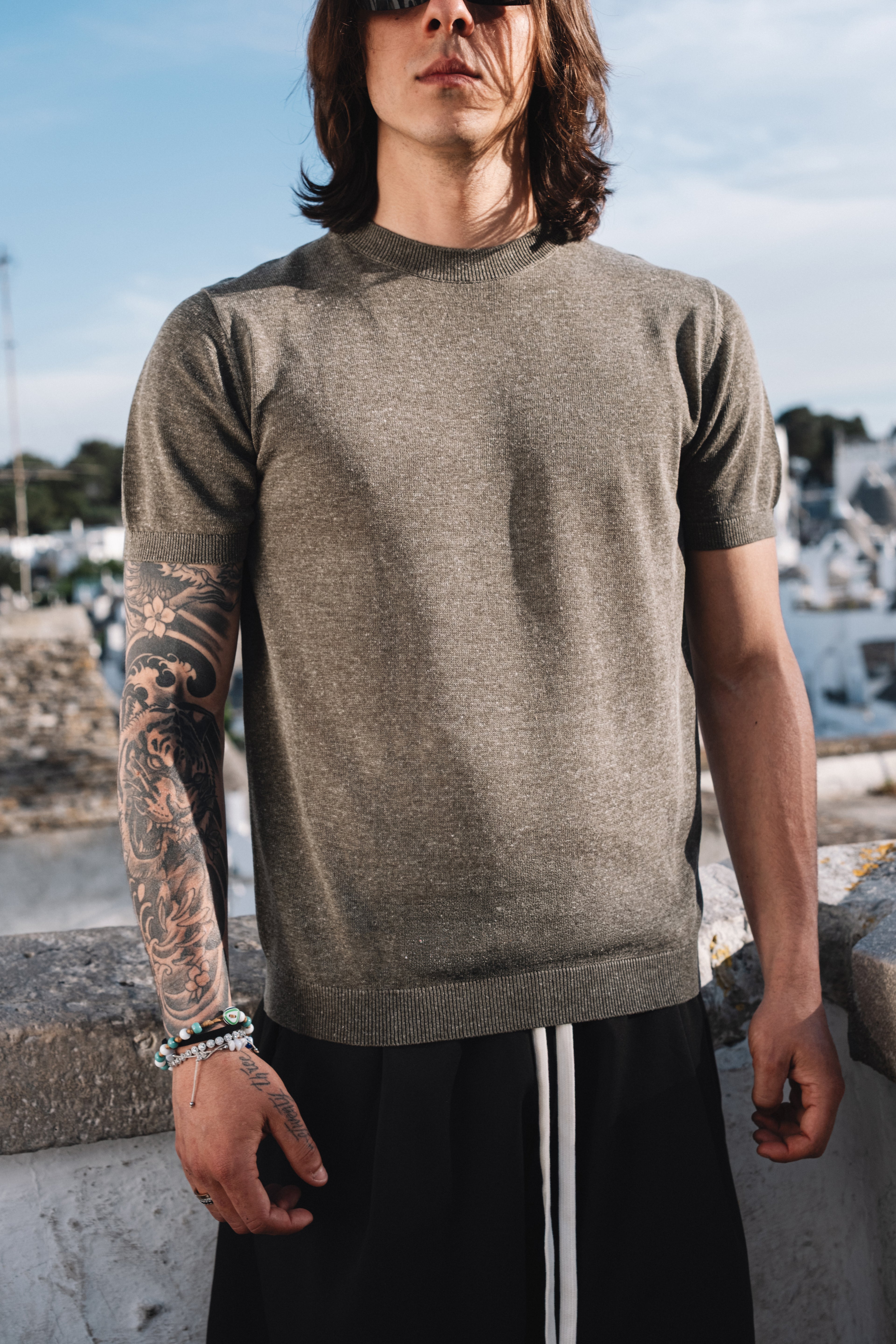 T-SHIRT IN MAGLIA