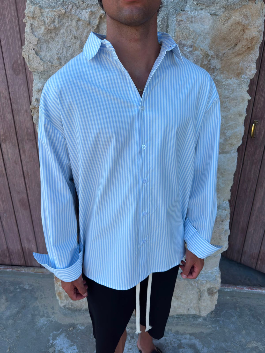 CAMICIA RIGHE CAMO