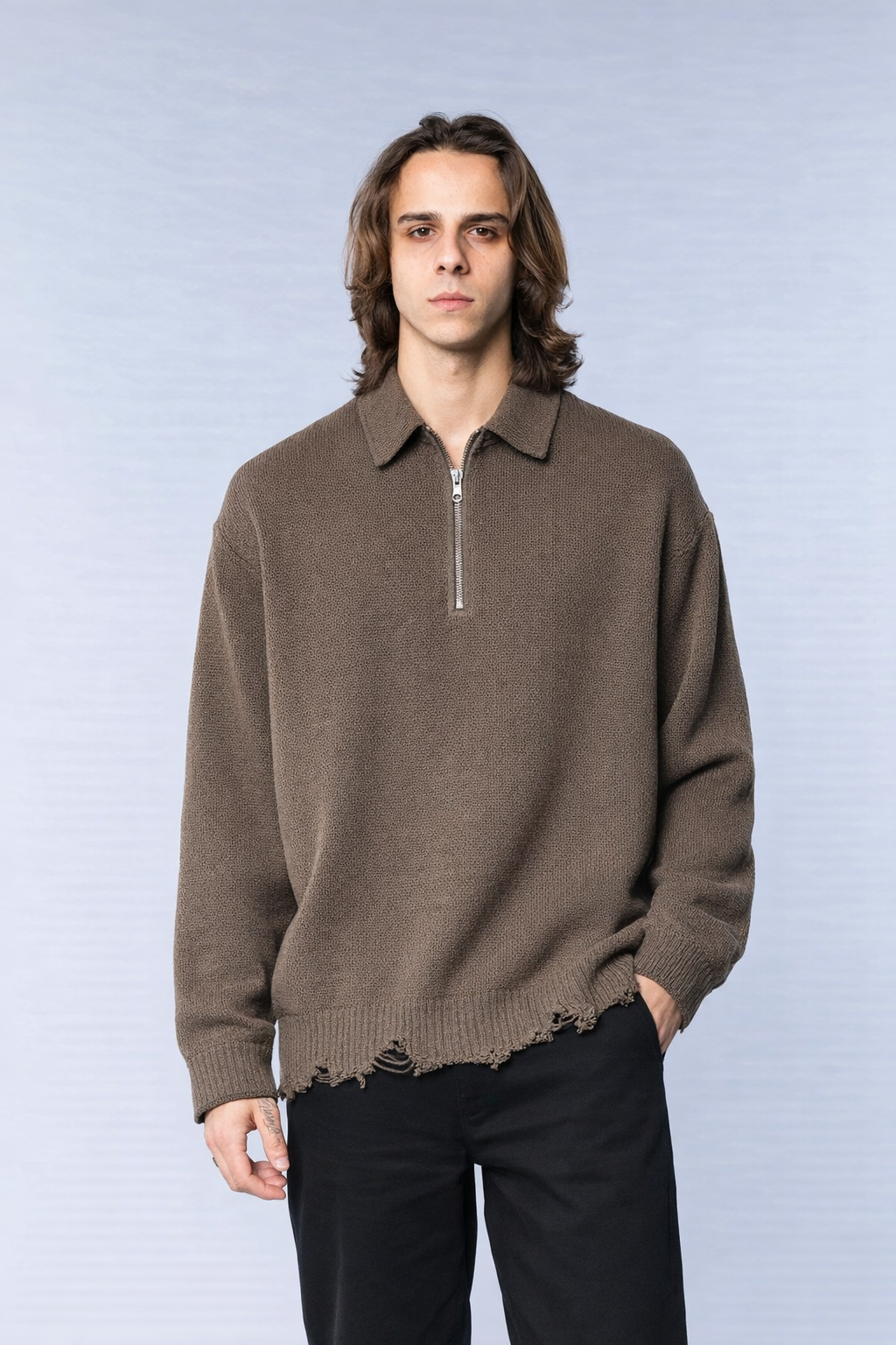 Polo zip regular